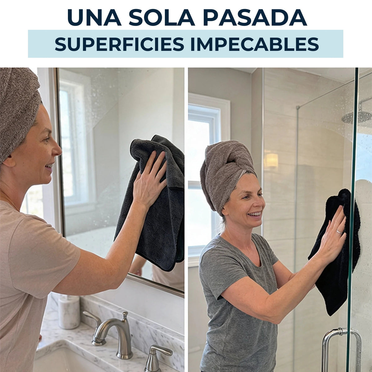 One wipe, spotless surfaces